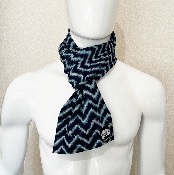 ECHARPE INDIGO RIBBON