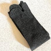 PAIRE DE CHAUSSETTES JAPONAISEc GRIS ANTHRACITE T40/43